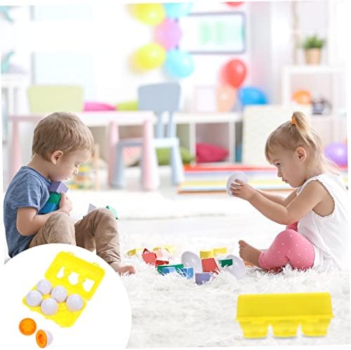 Besportble 1 סט צעצוע ביצי צעצועים לילדים צעצועים חינוכיים לילדים צעצועים לילדים לצבעים לומדים משחקים תואם