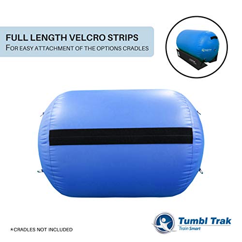 Tumbl Trak Air Barrel, רולר אוויר בכיתה לתחרות להתעמלות ומעודדות, כחול, קוטר 30 אינץ '