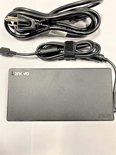 Lenovo Thinkpad 230W Slim Tip מתאם AC לכל דגמי חיבור הקצה הדק, שחור