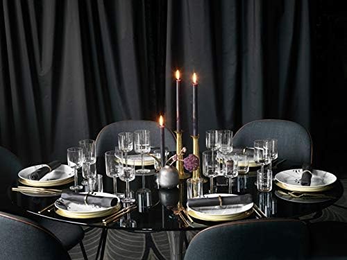 רויאל קופנהגן שחור מחורץ מגה 10.75 צלחת ארוחת ערב