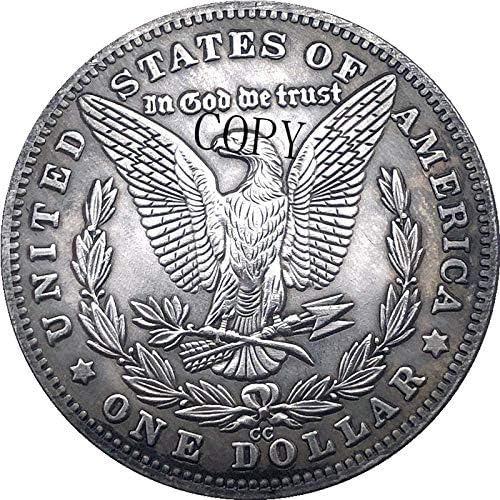 הובו ניקל 1890-CC ארהב מורגן דולר מטבע עותק סוג 209 מתנות CopyCollection