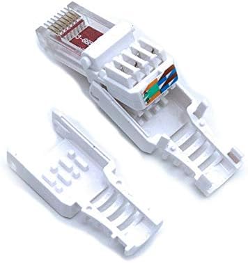 Minlia נייד ללא מחברי Crimp, מחבר ללא כלים RJ45, כבל Ethernet-חסר כלים