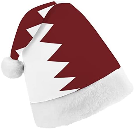 קטאר דגל חג המולד סנטה כובע עבור אדום חג המולד כובע חג טובות חדש שנה חגיגי ספקי צד