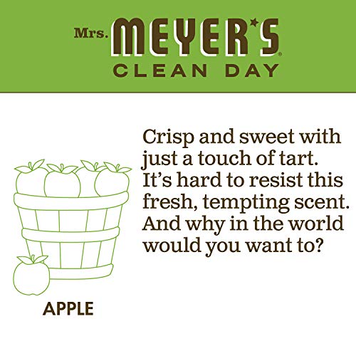 סבון הידיים של גברת מאייר, עשוי משמנים אתרים, פורמולה מתכלה, תפוח, 12.5 פלורידה. עוז