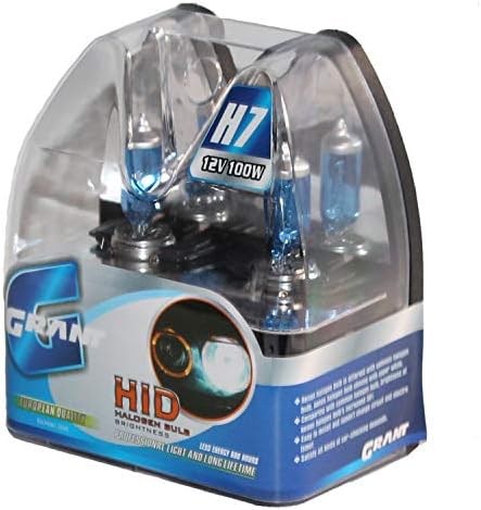 H7 100W 12V אור לבן אור אוטומטי נורת פנס 9500K טמפרטורת צבע בהירות גבוהה