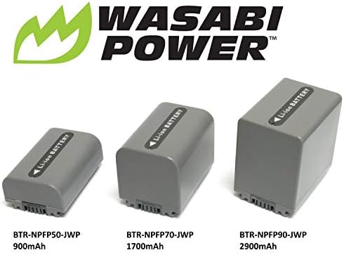 סוללת חשמל Wasabi עבור Sony NP-FP50, NP-FP30