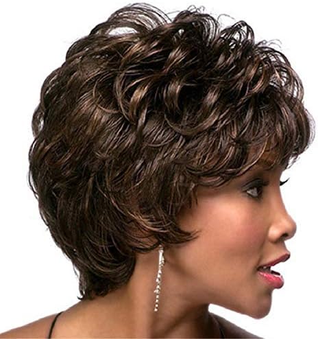 קצר טבעי שיער טבעי פאות פלאפי גלי פאה עבור נשים לשימוש יומיומי עם פאה פאה