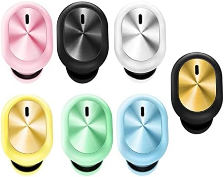Muduh Macaron צבע אוזניות Bluetooth אוזניות, אוזניות מיני מיני-אוזניות, סטריאו קול אטום למים Bluetooth 5.0