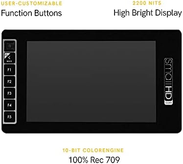 SmallHD 703 UltraBrrite On-Chara Monitor עם מסך מגע LCD בגודל 7 אינץ 'חבורה עם Teradek Bolt 4K LT 1500