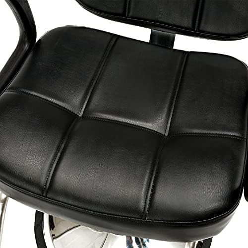 שיער יופי ציוד קלאסי שחור כיסא ספר הידראולי להישען מקצוע סלון מעצב סלון ריהוט