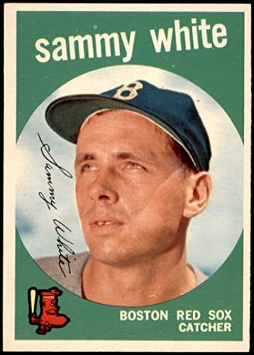 1959 Topps 486 Sammy White Boston Red Sox Ex/MT+ Red Sox