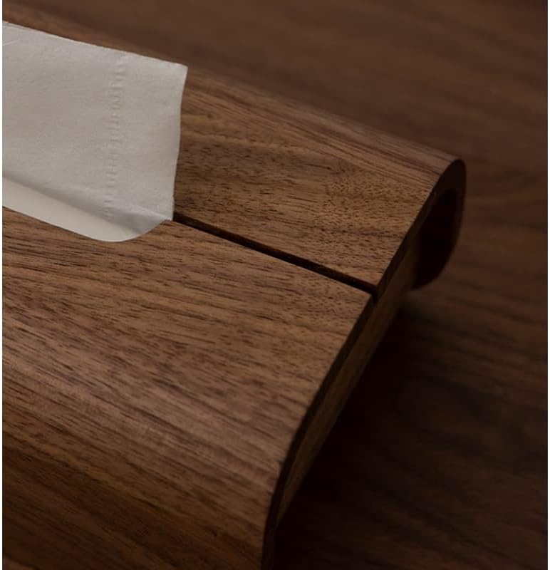לוקו קופסת רקמות מעץ תמצית נייר מגבות מפיות מחזיקי מפיות שולחן עבודה ביתי נייר טואלט קופסאות מפיות