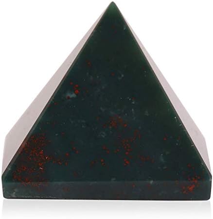 ריפוי אבן דם קריסטל פירמידה אבן מטאפיזית פירמינה 25 ממ