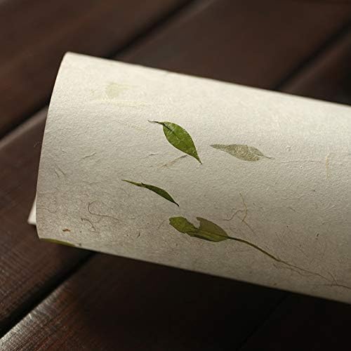 נייר דקורטיבי בעבודת יד כתיבה לבנה מכתב נייר אורז נייר אורז נייר קליגרפיה סינית, 25 גיליונות