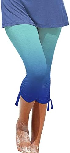 CHGBMOK חותלות קצוצות לנשים טרנדיות טרנדיות קצוצות מכנסיים מכנסיים נשים נוחות מזדמנות מכנסי יוגה