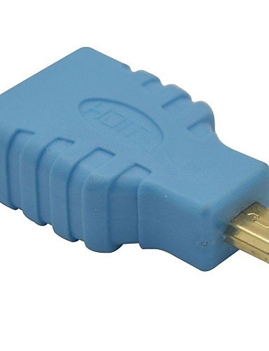 נקבה HDMI למיקרו HDMI מתאם זכר-כחול