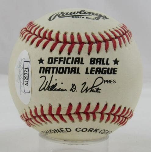 ג'וני ונדר מיר חתם על חתימה אוטומטית רולינגס בייסבול JSA AI29371 - כדורי בייסבול עם חתימה