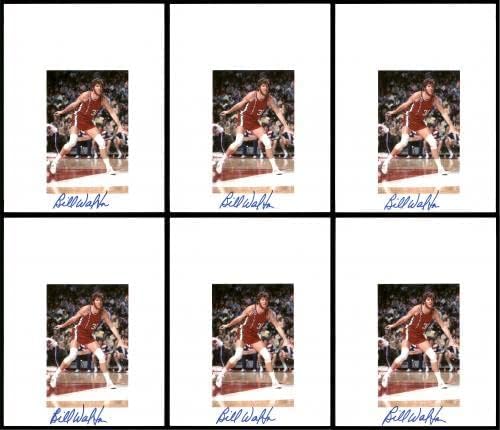 ביל וולטון חתימה 8.5x11 תמונה 12 ספירת לוט פורטלנד טריילבלזרים SKU 194020 - תמונות NBA עם חתימה