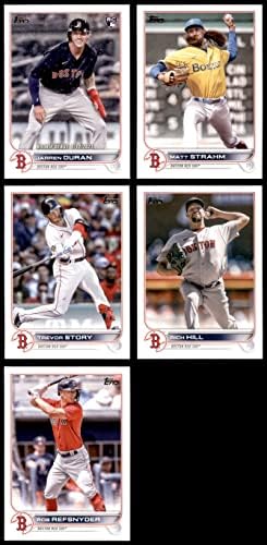 2022 עדכון Topps Boston Red Sox Team Set Boston Red Sox NM/MT Red Sox