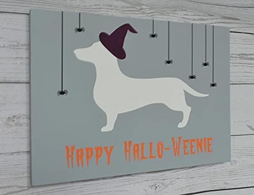 שמח לקדש-ויני-ליל כל הקדושים דקור-דוקסי-תחש-ויינר כלב דקור - קיר תפאורה-ליל כל הקדושים כלב-חג אמנות