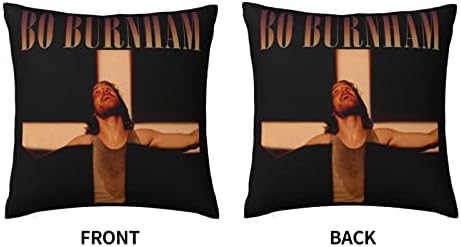 Foidl Bo Burnham Fillow Fillow מכסה כריות מרובעות רכות למסיבות דקורטיביות במסיבה דקורטיבית עיצוב מיטה ספה מכונית