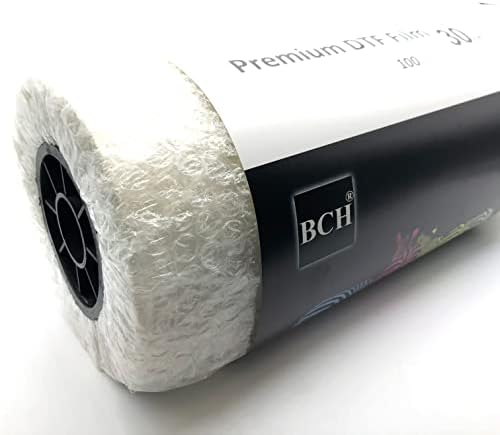סרט העברה של BCH Premium DTF - חבילת גליל להדפסת ישיר לסרטים - קליפות קרה וחמות - רוחב 30 סמ אורך