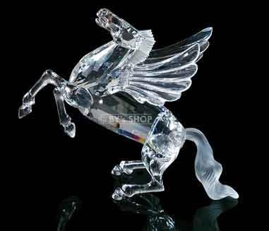 Swarovski Pegasus Series יצורים נהדרים 1998 מהדורה מוגבלת של פסלון קריסטל עם קופסא ותעודה מצב מנטה