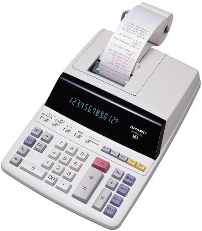 מחשבון הדפסת צבע כבד של EL-1197PIII כבד עם שעון ויומן.