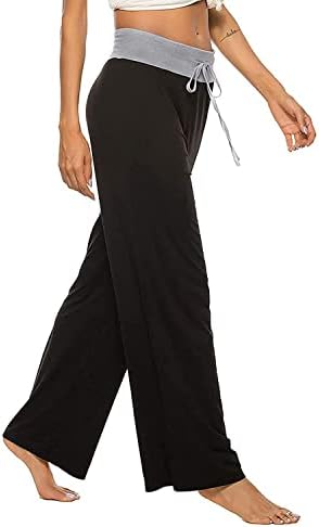 חדשקוספליי נשים של קומפי פיג ' מה מכנסיים מקרית שרוך פאלאצו טרקלין רחב רגל מכנסיים