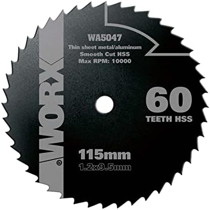 Worx WA5047 115 ממ 60T HSS להב