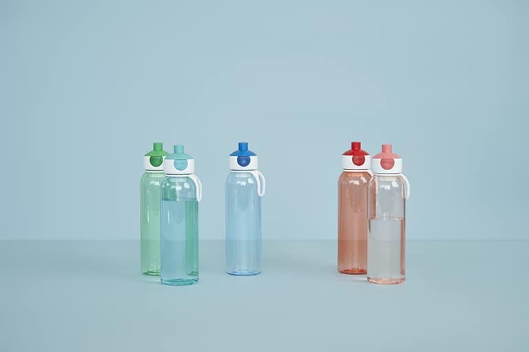 בקבוק מים קמפוס רוסטי מפל 500 מל ירוק פלסטיק 6.4 x 7 x 22.2