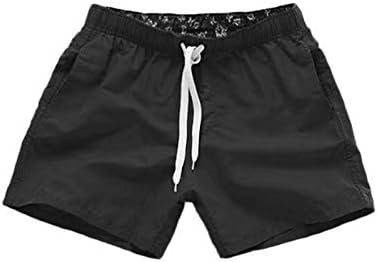 גזעי שחייה לגברים מהירים יבש לוח יבש בגד ים פסים לחופשת קיץ חוף מכנסיים קצרים משקל קל משקל