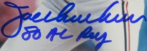 ג'ו צ'רבונו חתום על חתימה אוטומטית 8x10 תמונה IV - תמונות MLB עם חתימה
