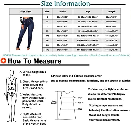 מכנסי אתקיה בגודל 12 נשים מותניים גבוהות כפתור כפול חזה דק, ג'ינס רזה ג'ינס ישר ג'ין