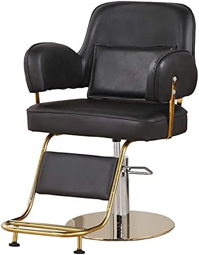 כסא סלון כסא הידראולי לעסקים או לבית, כסא סלון שיער ציוד סלון מקצועי, סיעוד מספר מסוגנן ונוח רב -פונקציונלי