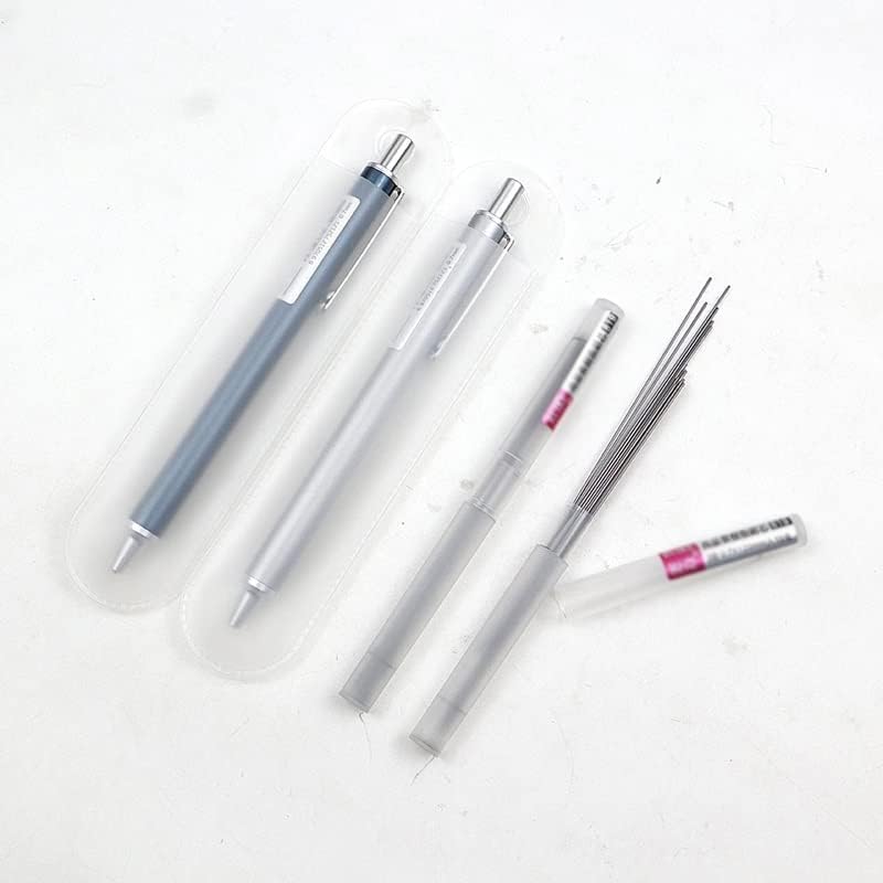 עפרונות מכניים UysVGF 0.5/0.7 ממ 2B מחזיק עיפרון אוטומטי לציוד כתיבת ציור מקצועי של ציוד כתיבה