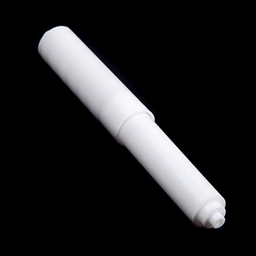 לבן מחזיק נייר טואלט קפיץ רולר החלפה, פלסטיק אסלת רקמות רול מחזיק להכניס אמבטיה החלפת רולר קפיץ ציר