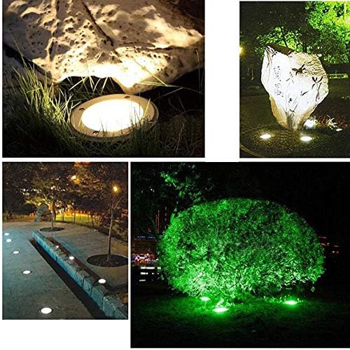 Wzyjlyds LED COB תת קרקעית נתיב אור חצר נוף גן נוף באדמה אורות זרקור דקורטיבי חיצוני, 85-265V, IP67