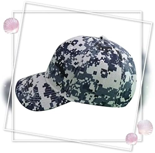 כובע CAMO לגברים נשים, רקום קלאסי קלאסי פרופיל נמוך כותנה הסוואה מתנות כובע בייסבול לגברים נשים