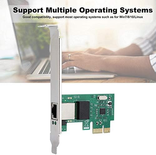 כרטיס רשת שולחני, Ashata PCI-e שולחן עבודה Realtek 8111E כרטיס רשת אחת-יציאה 10/100/1000 מגהביט לשנייה Gigabit