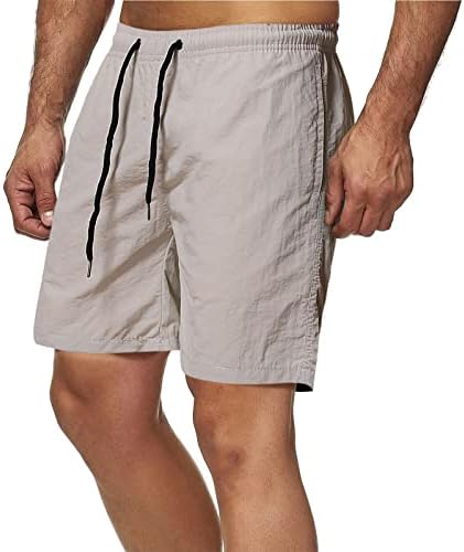 מכנסיים קצרים של שמלת ymosrh לגברים מכנסיים קצרים בקיץ חוף קיץ עם מכנסיים קצרים של המותניים