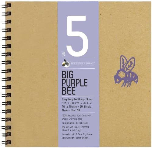 חברת נייר דבורים BEE-202CB50-909 BIG BEE BEE BOGUS PAD, 9 על 9 אינץ '