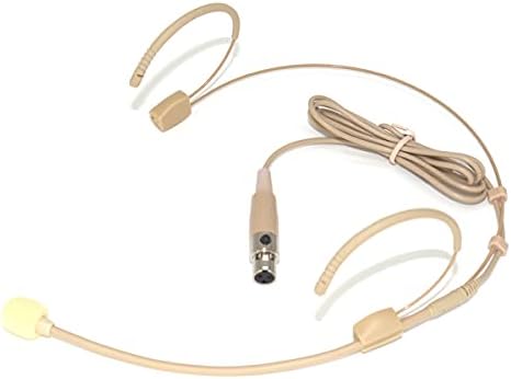 מיקרופון אוזניות כפול מעל אוזן אוזניות עם ראש מיקרופון הקבל תואם לכל כיוון עם א. ק. ג. אלחוטי מערכת
