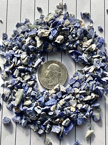 לפיס לזולי - צ'יפס בינוני ללא אבקה - Lapis Lazuli Life+אהבה! אבן של חוכמה! MED