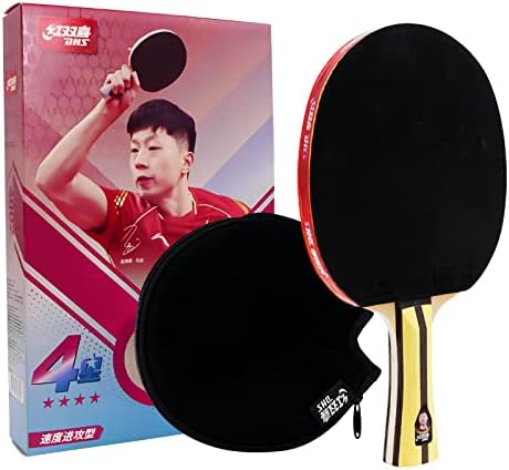 DHS Just Model Table Tennis Tennis A4002, PING PANDLE PANDLE, מחבטי טניס שולחן - Shakehand