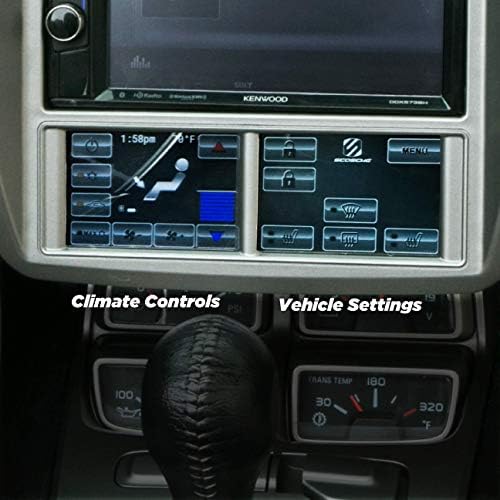ערכת דאש התקנת סטריאו לרכב מסך מגע משולב 01 אינץ עבור 2010-2014 שברולט קמארו