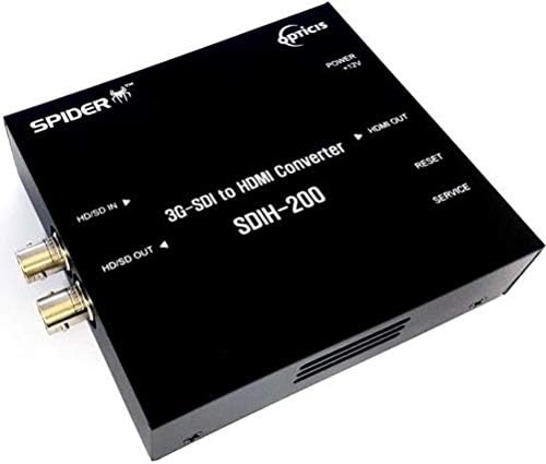 OPTICIS SDIH-200 3G-SDI לממיר וידאו HDMI, תומך בפורמטים של SDI רב-שיעור, מצויד בכניסה 3G-SDI
