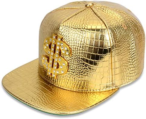 14 החדש תנין בייסבול כובעי סגסוגת דולר שטוח שוליים כובע היפ הופ כובע