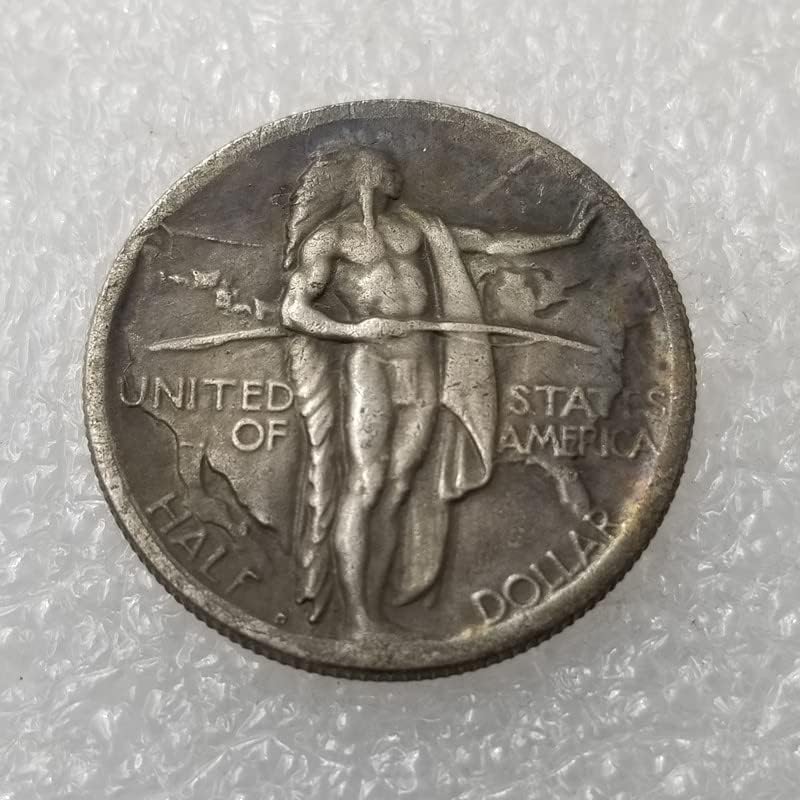 מלאכות עתיקות 1933 ד ארצות הברית של אמריקה מטבע זיכרון מטבע חוץ דולר כסף 3631