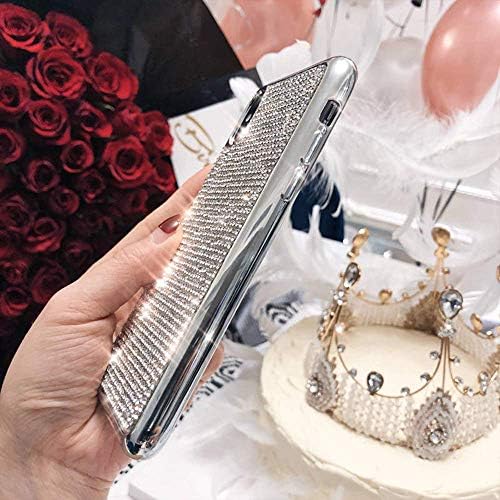 Luvi תואם לאייפון חמוד 13 Pro Bling Diamond Case נצנצים לנשים 3D ריינסטון קריסטל קריסטל מבריק כיסוי